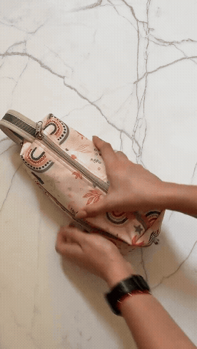 Multi Zipper Pencil Pouch