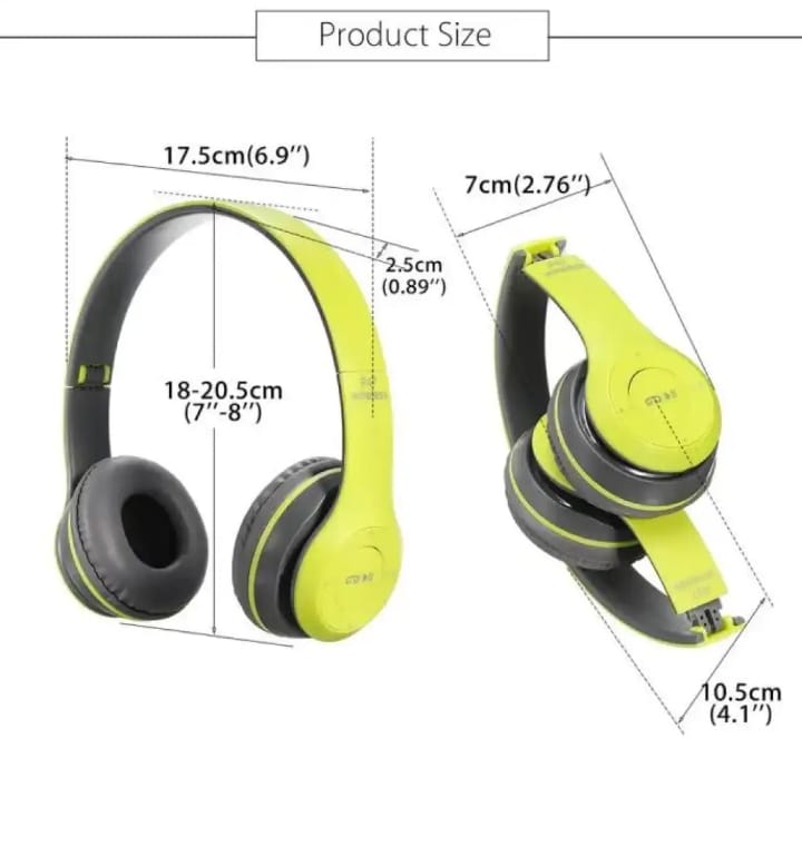 P47 Headphones Wireless Earbuds Invincible Ultra Small Bluetooth Headset For Gaming (random Color)