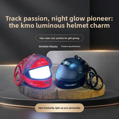 🏍️ Mini Helmet Keychain 🔑✨Import