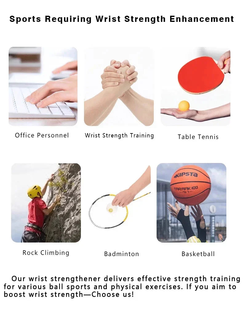 Adjustable Wrist & Forearm Strength Trainer